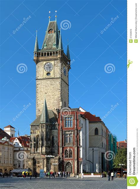 Old Town City Hall In Prague Czech Republic Editorial