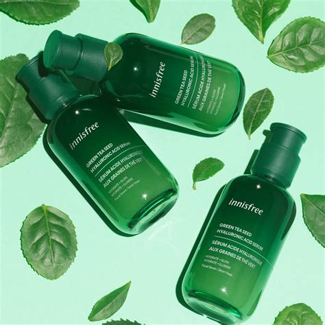 Innisfree Green Tea Seed Hyaluronic Acid Serum Green Tea Hyaluronic Acid Serum 80ml Sephora Uk