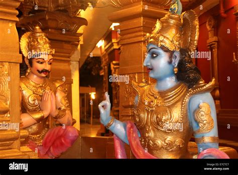 Krishna Arjuna Hi Res Stock Photography And Images Alamy