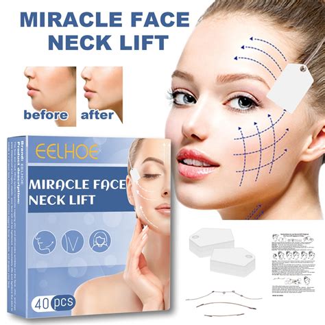 Instant Face Neck Lift Chin Lift Tapes V Shape Face Sticker Tapes Anti Wrinkle Thin Invisible