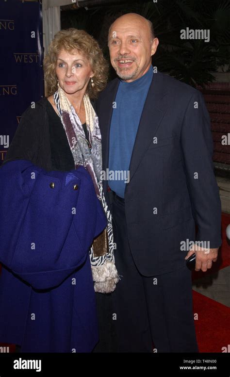 Los Angeles Ca November 01 2003 Actor Hector Elizondo And Date At