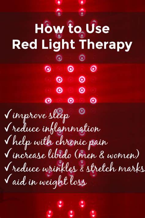 The Benefits Of Red Light Therapy For Cellular Health And Healing Red