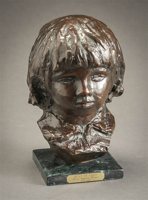 Pierre Auguste Renoir Coco Bust 1992 Mutualart