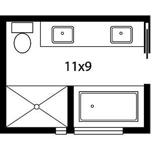 Apr 05, 2021 · home » unlabelled » is a 10x10 master bath a good size : Master Bath Floor Plans | Shower tub, Plumbing fixtures ...