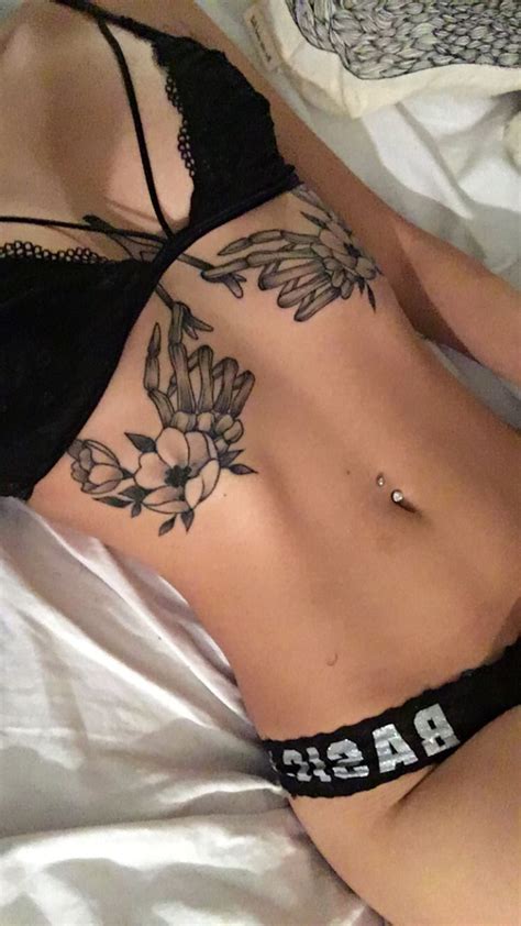 Sternum Tattoo Underboob And Rib Tattoos Pinterest Tattoo Piercings And Tatting