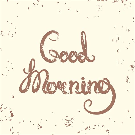 Good Morning Poster 333260 Vector Art At Vecteezy