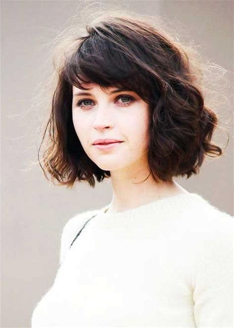 Wavy Bob Hairstyles With Fringe Best Hairstyles In India