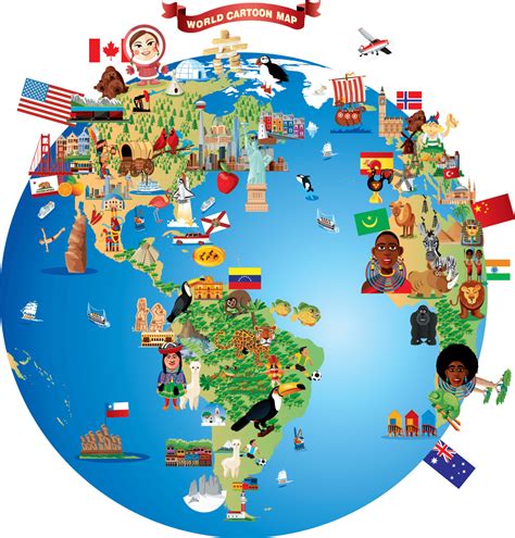 Clipart World Map Images