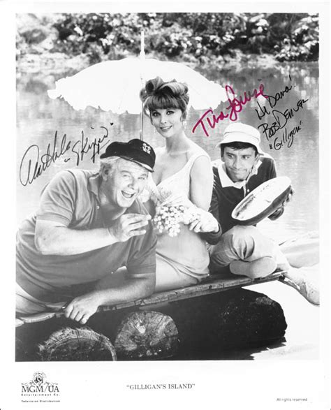 Gilligans Island Tv Cast Inscribed Photograph Signed