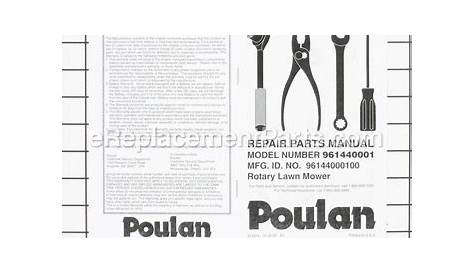 Repair Parts Manual [532412874] for Lawn Equipments | eReplacement Parts