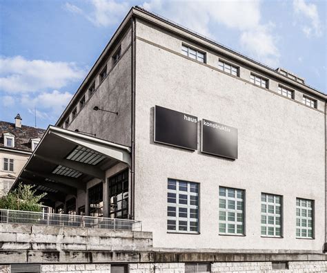 Museum dedicated to concrete, constructivist and conceptual art. Museum Haus Konstruktiv Zürich | Famigros