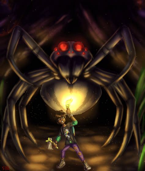 Made some Fan Art, Wolf Spiders are terrifying aren't they? : r