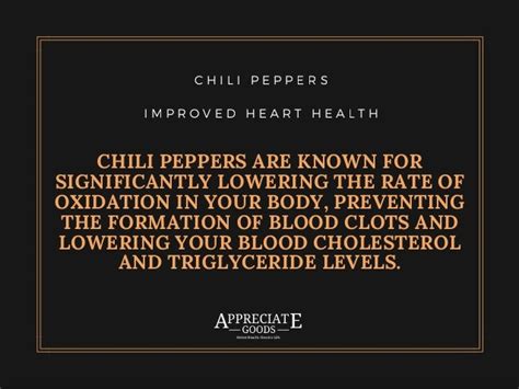 15 Amazing Health Benefits Of Chili Peppers Appreciate Goods