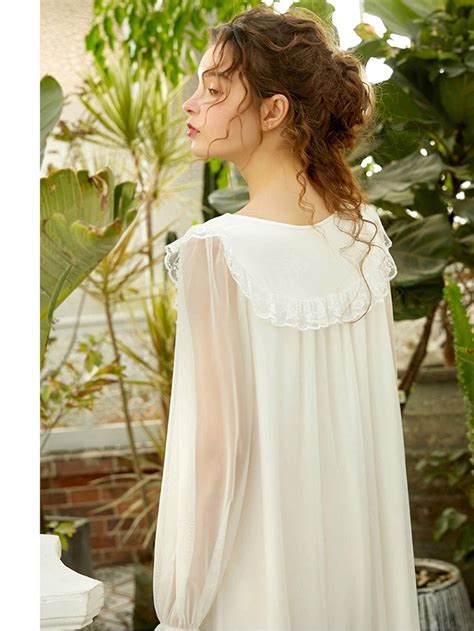 Vintage Victorian Nightgown White French Nightgown Victorian Etsy