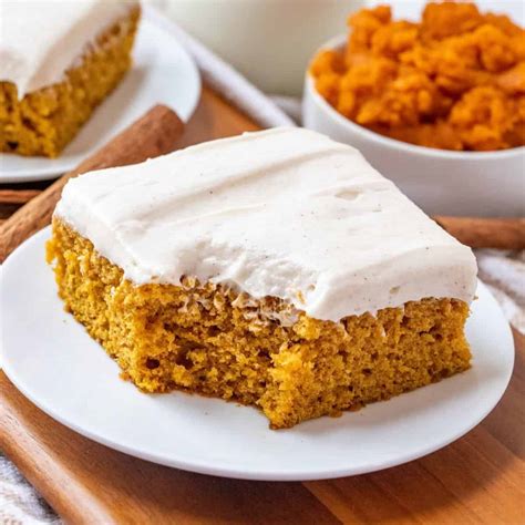 Pumpkin Cake Bars The Country Cook