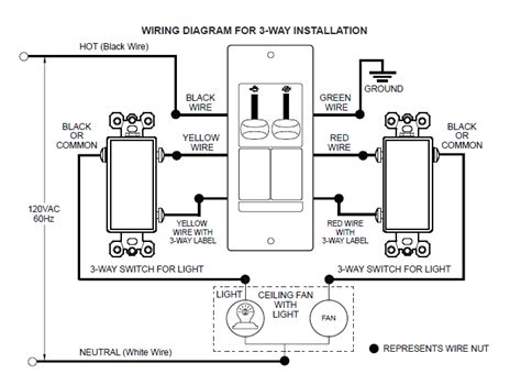 What is 2 way switch connection? Legrand Three Way Switch Wiring Diagram