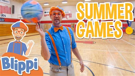 Blippis Summer Games Movie Special Learn About Sports For Kids
