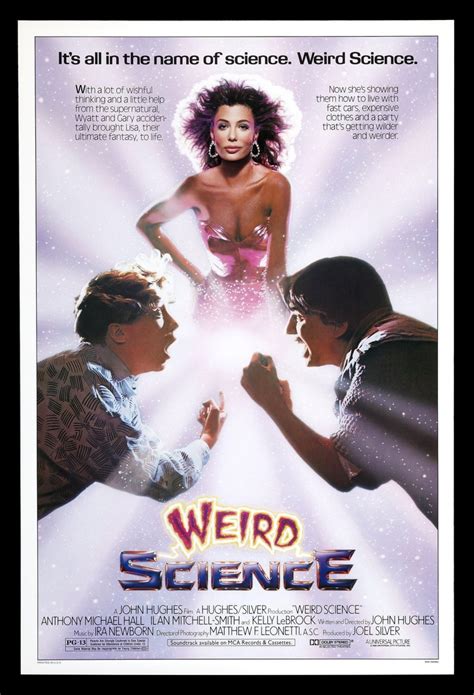 Weird Science Weird Science Movie Science Movies 80s Movie Posters