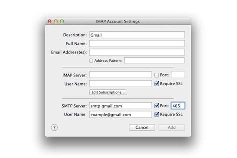 What Are The Gmail Smtp Server Settings