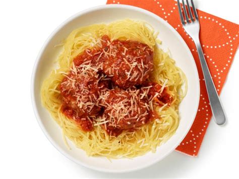 Spaghetti Squash And Meatballs Recipe Food Network Kitchen Food Network
