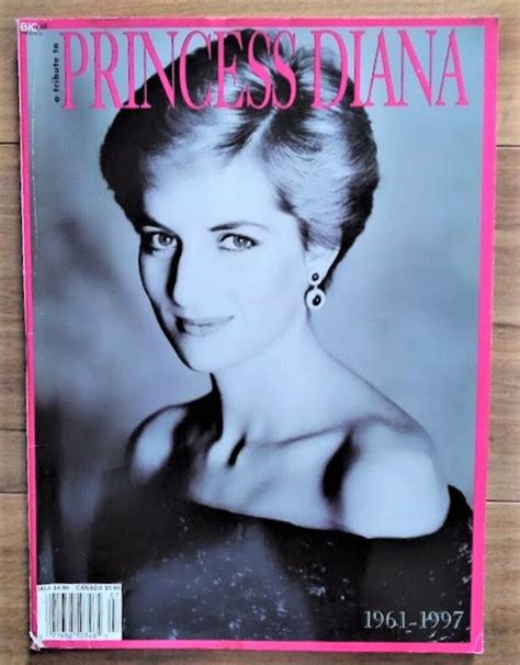 Lot Of 3 Princess Diana Collectible Magazines Bio 1961 1997 Etsy