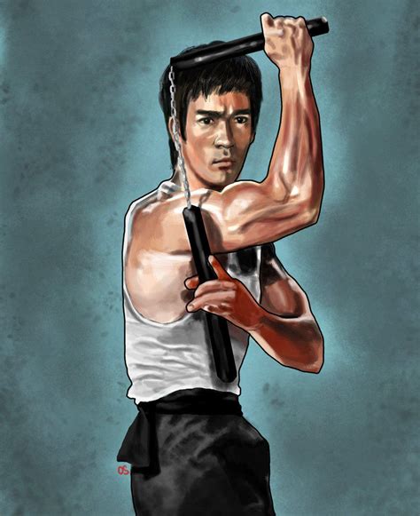 Bruce Lee Nunchucks 2 By Osx Mkx On Deviantart