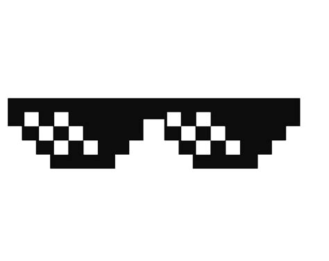 Download Transparent Deal With It Glasses Thug Life Sunglasses By Swagasaurus Thug Life