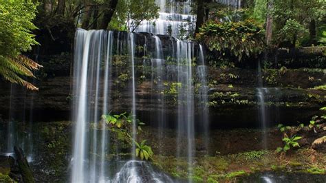 Download Falls Tasmania Australia Hd Travel Nature Wallpaper By