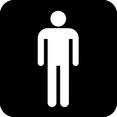 Free Vector Graphic Man Men Human Wc Toilet Symbol Free Image