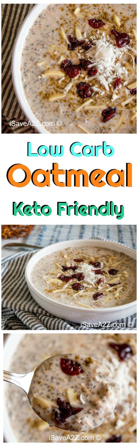 It's not only possible, but it's beyond delicious. Low Carb Overnight Chia Oatmeal | Recipe | Low carb ...