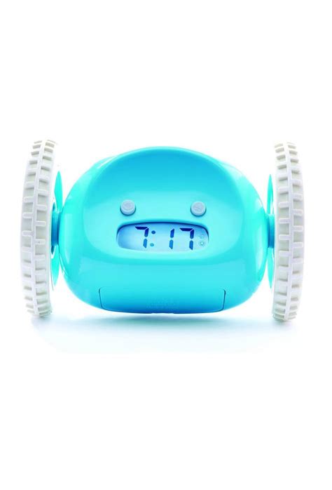 Clocky Will Get You Out Of Bed Literally The Alarm Clock Makes You