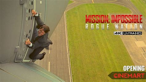 Mission Impossible Rogue Nation 2015 Opening Plane Stunt Scene Youtube