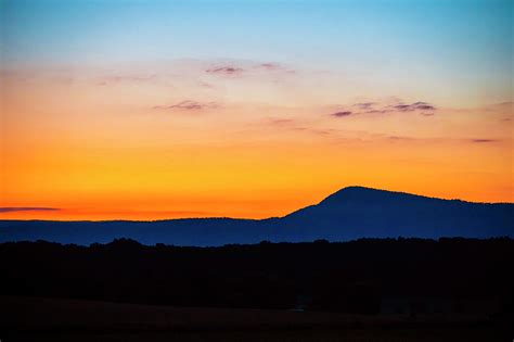 Shenandoah Sunset Photograph By Mark Papke Fine Art America