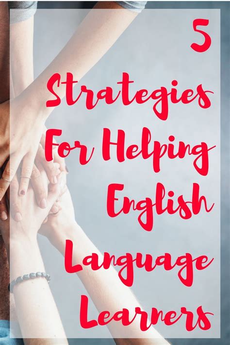 Tips For English Language Learners Adventures In Inclusion
