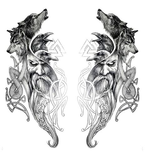 Norse Mythology Tattoo Norse Tattoo Viking Tattoos For Men Viking