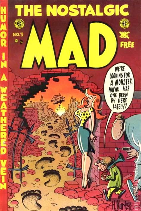 Nostalgic Mad 1972 Reprint Comic Books