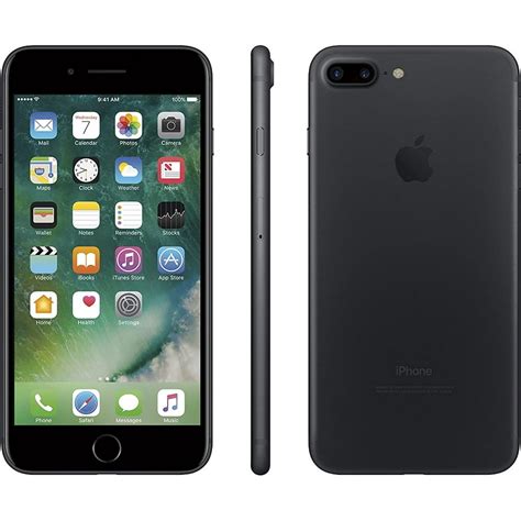 Apple Iphone 7 Plus A1784 32gb Matte Black Gsm Unlocked C Condition