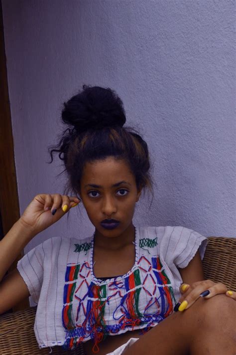Via Heyfranhey Ethiopian Beauty African Hairstyles Biracial Women