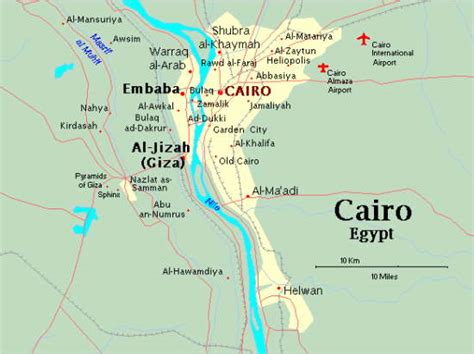 Cairo Location On World Map Map