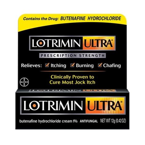 Lotrimin Ultra Prescription Strength Antifungal Cream 042 Oz