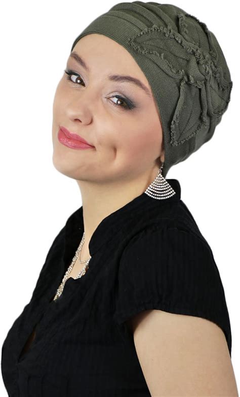 chemo cap for women cancer headwear turban hat beanie head coverings hair loss parkhurst 100