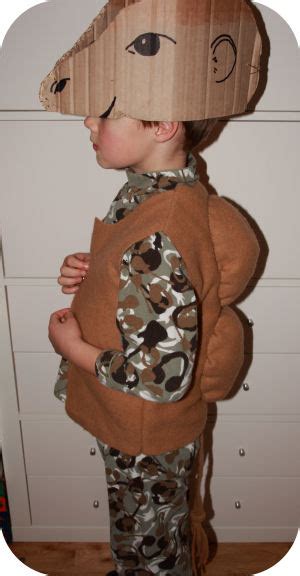 Child ride a camel costume. Camel