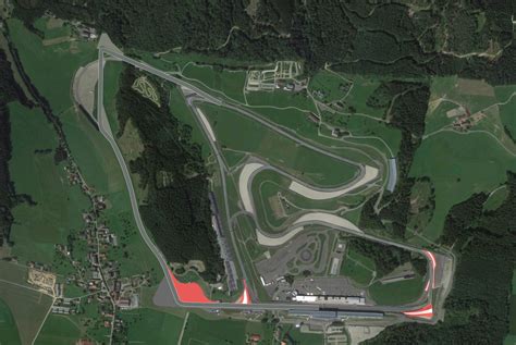 The red bull ring used to be known as the a1 ring and before that the osterreichring. Red Bull Ring Extension, V1 : RaceTrackDesigns