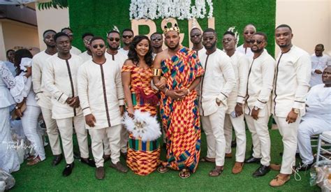 Naa And Princes Traditional Wedding Was A Kente Party