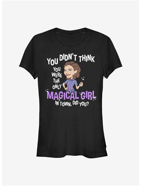 Marvel Wandavision Magical Girl Agatha Girls T Shirt Black Hot Topic