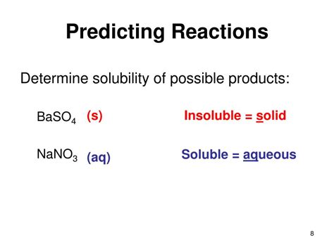 Ppt Predicting Chemical Reactions Powerpoint Presentation Free