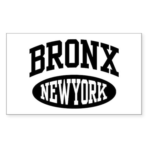 Bronx Sticker Rectangle Bronx New York Rectangle Sticker By Magarmor