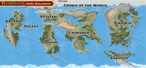 The Inner Sea In Tales Of Golarion World Anvil