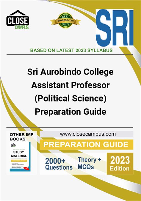 Sri Aurobindo College Assistant Professor Political Science