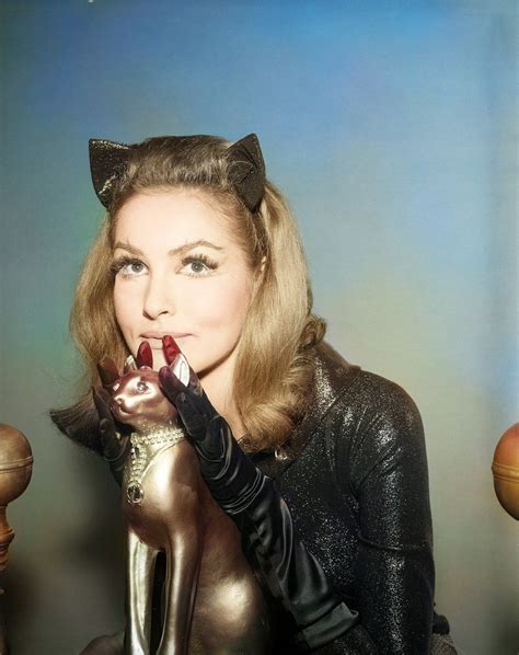 Notablehistory On Twitter Julie Newmar As Catwoman For The Batman